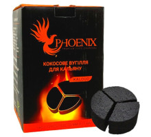 Вугілля кокосове для кальяну Phoenix (Фенікс) (Під Калауд) (1 кг) (В упаковці)