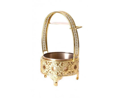 Корзинка для угля Yahya Gold, 12см