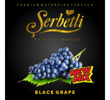 Тютюн для кальяну Serbetli Black Grape (Чорний Виноград) 50 грам