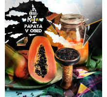 Тютюн для кальяну Black Burn Papaya v Obed (Чорний Берн Папая) 100 грам