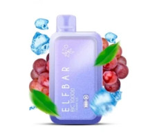 Одноразова електронна сигарета Elf Bar BC Grape Ice (Виноград Лід) (10000 Затяжок)