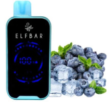 Одноразова електронна сигарета Elf Bar FS Blueberry Ice (Чорниця Лід) (18000 затяжок)