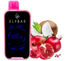 Одноразова електронна сигарета Elf Bar FS Pomegranate Coconut (Гранат Кокос) (18000 затяжок)