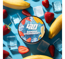 Тютюн для кальяну 4:20 Frost Line Banana Strawberry (Полуниця Банан) 250 грам