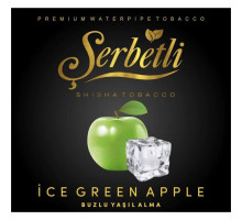 Тютюн для кальяну Serbetli Ice Green Apple (Зелене Яблуко Лід) 50 грам