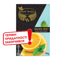 Тютюн для кальяну White Angel Orange Mint (Апельсин М'ята) 50 грам (закінчився термін придатності/потекла)