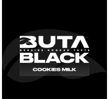 Тютюн для кальяну Buta Black Cookies Milk (Печень з молоком) 100 грам