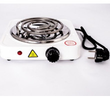 Плита для розпалювання вугілля Hot Plate 1000W White (Білий)