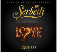 Тютюн для кальяну Serbetli Love 888 (Лав 888) 50 грам (закінчився термін / потекла)