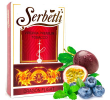 Тютюн для кальяну Serbetli Dragon Flight / Політ Дракона 50 грам (Потекла пачка / термін придатності закінчився)