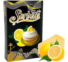 Тютюн для кальяну Serbetli Lemon Cake / Лимонний Кекс 50 грам (Потекла пачка / термін придатності закінчився)