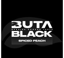 Тютюн для кальяну Buta Black Spiced Peach (Пряний Персик) 100 грам