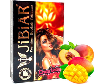 Тютюн для кальяну Jibiar Crazy Lady / Крейзі Лейді 50 грам