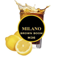 Тютюн для кальяну Milano M36 Brown Boom (Кола Лимон) 100 грам