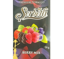 Тютюн для кальяну Serbetli Berry Mix / Ягідний Мікс 50 грам