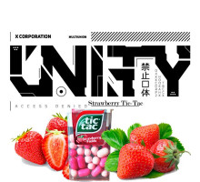 Тютюн для кальяну Unity Urban Collection Strawberry Tic-Tac (Полуничний Тік-Так) 100 грам