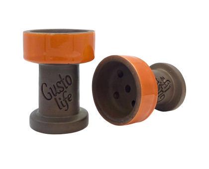 Чаша для кальяну Gusto Bowls Rook Orange (Помаранчевий)