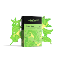 Тютюн для кальяну Loud (Лауд) Banana Green (Зелений Банан) 40 грам