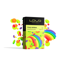 Тютюн для кальяну Loud (Лауд) Crazy rainbow (Крейзі Рейнбоу) 40 грам