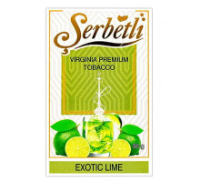Тютюн для кальяну Serbetli Exotic Lime / Екзотичний Лайм 50 грам