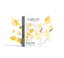 Тютюн для кальяну Loud (Лауд) Banana Shake (Банановий шийк) 50 грам