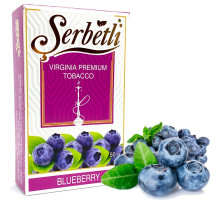 Тютюн для кальяну Serbetli Blueberry / Чорниця 50 грам