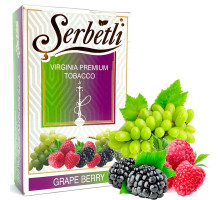 Тютюн для кальяну Serbetli Grape Berry / Виноград Ягоди 50 грам