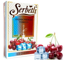 Тютюн для кальяну Serbetli Ice Cherry / Крижана Вишня 50 грам (Потекла пачка / термін придатності закінчився)