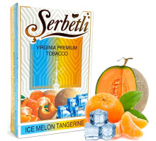 Тютюн для кальяну Serbetli Ice Melon Tangerine / Крижана Диня Мандарин 50 грам (закінчився термін / потекла)
