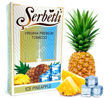 Тютюн для кальяну Serbetli Ice Pineapple (Крижаний Ананас) 50 грам (пачка, що потекла / термін придатності закінчився)