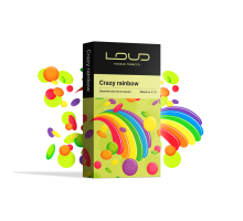 Тютюн для кальяну Loud (Лауд) Crazy Rainbow (Крейзі Рейнбоу) 100 грам