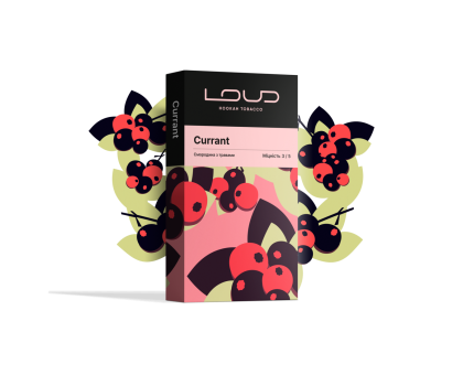 Тютюн для кальяну Loud (Лауд) Currant (Смородина) 100 грам