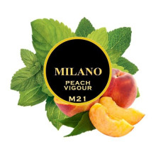 Тютюн для кальяну Milano M21 Peach Vigour (Персик М'ята) 100 грам