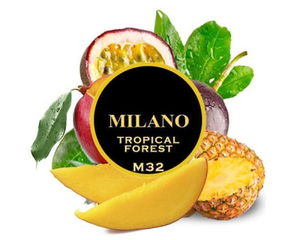 Табак для кальяна Milano M32 Tropical Forest (Тропикал Форест) 100 грамм
