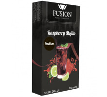 Тютюн для кальяну Fusion Medium Raspberry Mojito (Малиновий Мохіто) 100 грам