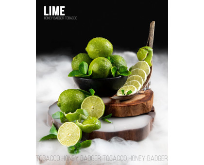 Тютюн для кальяну Honey Badger WILD Lime (Лайм) 40г