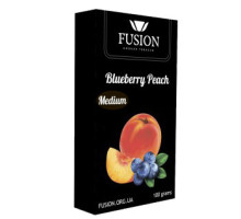Тютюн для кальяну Fusion Medium Blueberry Peach (Клубниця Персик) 100 грам