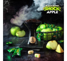 Тютюн для кальяну Black Burn Apple Shock (Кисло Яблуко) 100 грам