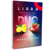 Тютюн для кальяну Lirra Marry Queen (Лимон Полуниця) 50 грам