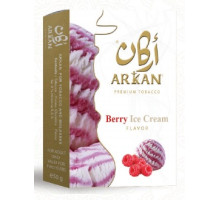 Тютюн для кальяну Arkan Berry Ice Cream / Ягідне морозиво 50 грам (термін придатності закінчився)