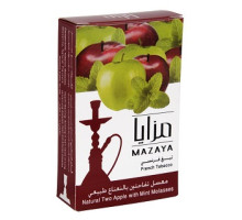 Тютюн для кальяну Mazaya Apple Mint / Яблуко з м'ятою 50 грам