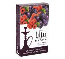 Табак для кальяна Mazaya Grape With Berry / Виноград с ягодами 50 грамм 