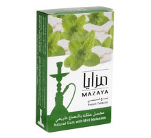 Табак для кальяна Mazaya Gum With Mint / Жвачка с мятой 50 грамм 
