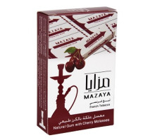 Табак для кальяна Mazaya Gum With Cherry / Жвачка с вишней 50 грамм 