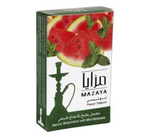 Тютюн для кальяну Mazaya Watermelon With Mint / Кавун з м'ятою 50 грам