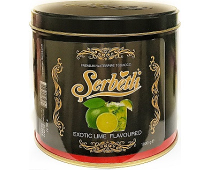 Тютюн для кальяну Serbetli Exotic Lime / Екзотичний лайм 1 кг
