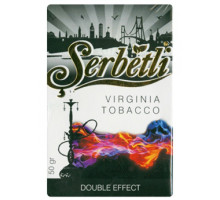 Тютюн для кальяну Serbetli Double Effect / Подвійний ефект 50 грам (Потекла пачка / термін придатності минув)