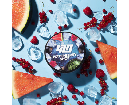 Тютюн для кальяну 4:20 Frost Line Waterberry Shot (Смородина Малина Арбуз) 250 грам