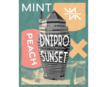 Табак Whitesmok Dnipro Sunset (Персик Мята) 50 грамм