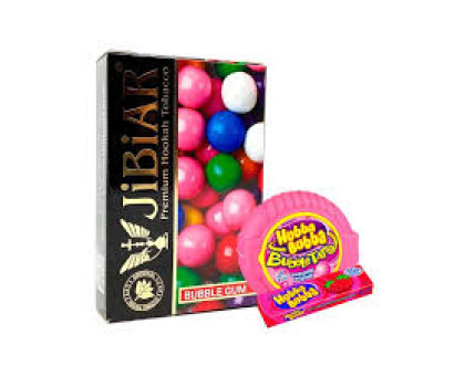Тютюн для кальяну Jibiar Bubble Gum / Солодка жуйка 50 грам